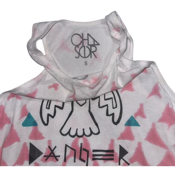 CHASER Native Eagle Asymmetrical Tank Size Small NWOT - Picture 3 of 4